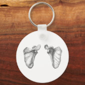 Scapula Gray Sleutelhanger (Voorkant)
