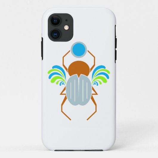 Scarab aangepaste iPhone case-mate Case (Achterkant)