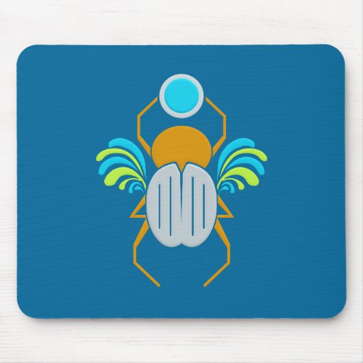 Scarab aangepaste mousepad muismat (Voorkant)