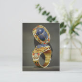 Scarab-armband, van de Tomb van Tutankhamun Briefkaart (Staand voorkant)