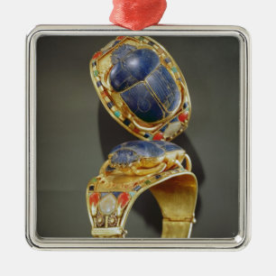 Scarab-armband, van de Tomb van Tutankhamun Metalen Ornament