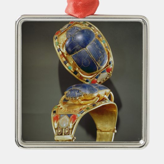 Scarab-armband, van de Tomb van Tutankhamun Metalen Ornament (Voorkant)