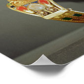 Scarab-armband, van de Tomb van Tutankhamun Poster (Hoek)