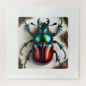 Scarab Beetle Realism 061124IREF222 - Watercolor Legpuzzel (Horizontaal)