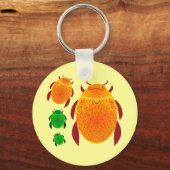 Scarab Beetle Sleutelhanger (Voorkant)