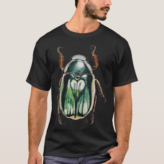 Scarab Beetle T-shirt (Voorkant)