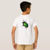 Scarab Beetle T-shirt (Achterkant volledig)