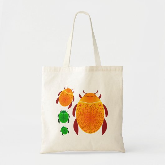 Scarab Beetle Tote Bag (Voorkant)