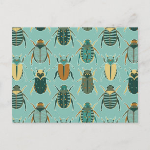 Scarab Beetles Briefkaart