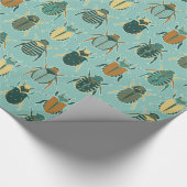 Scarab Beetles Cadeaupapier (Hoek)