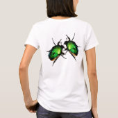 Scarab Beetles T-shirt (Achterkant)
