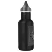 Scarab black water bottle waterfles  (Links)