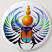 Scarab-Button Ronde Button 6,0 Cm (Voorkant)