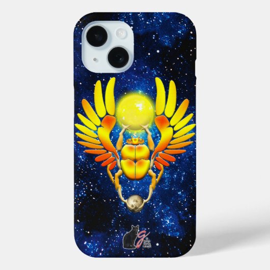 Scarab Case-Mate iPhone Case (Achterkant)