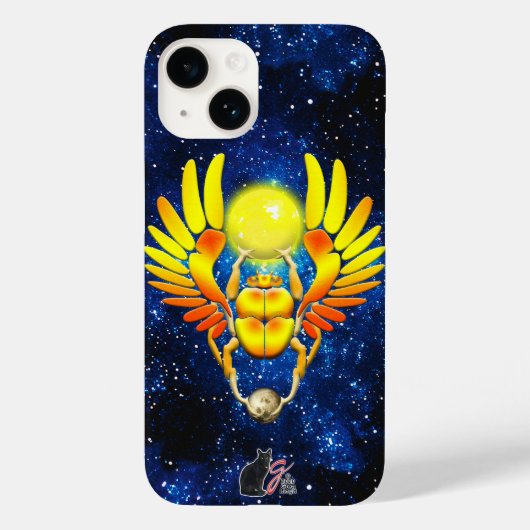 Scarab Case-Mate iPhone Case (Achterkant)