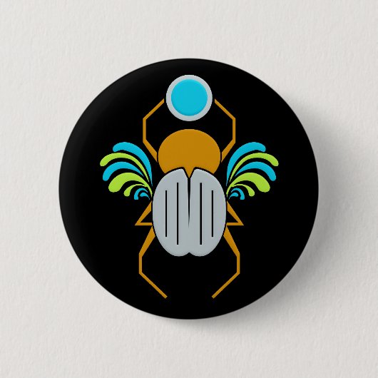 SCARAB-knop Ronde Button 5,7 Cm (Voorkant)
