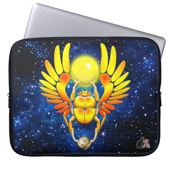 Scarab Laptop Sleeve (Voorkant)