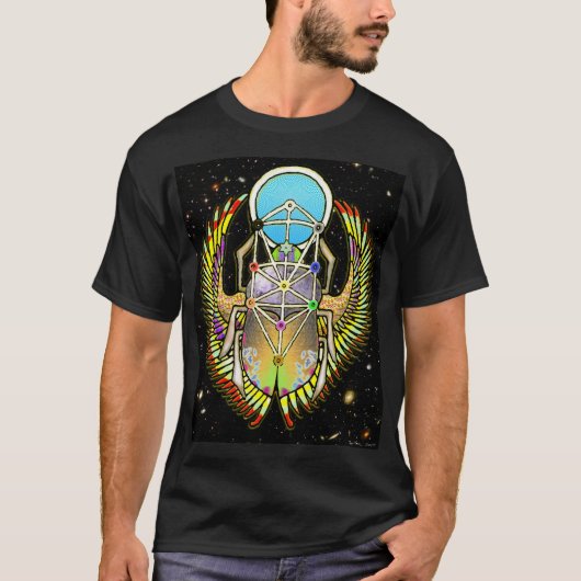 Scarab-levensboom T-shirt (Voorkant)