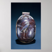 Scarab met Heron uit Tutankhamun Poster (Voorkant)