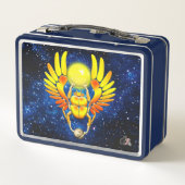 Scarab Metal Lunchbox (Achterkant)