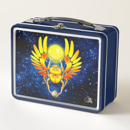 Scarab Metal Lunchbox (Voorkant)