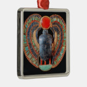 Scarab pectoris, van de tombe van Tutankhamun Metalen Ornament (Rechts)