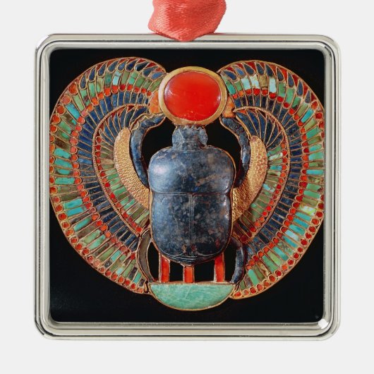 Scarab pectoris, van de tombe van Tutankhamun Metalen Ornament (Voorkant)