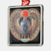 Scarab pectoris, van de tombe van Tutankhamun Metalen Ornament (Links)