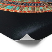 Scarab-pectoris, van de tombe van Tutankhamun Poster (Hoek)