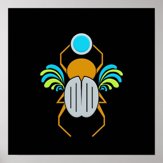 SCARAB poster - pas aan (Voorkant)