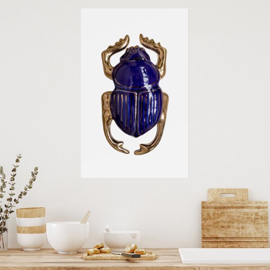 Scarab souvenir poster (Keuken)