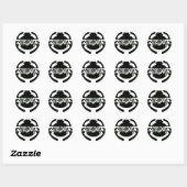 Scarab-Sticker Ronde Sticker (Vel)