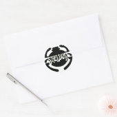 Scarab-Sticker Ronde Sticker (Envelop)