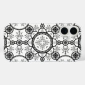 Scarab tegel lijnpatroon Case-Mate iPhone case (Achterkant (horizontaal))