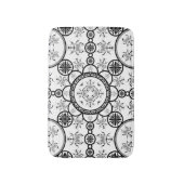 Scarab tegelpatroon badmat (Voorkant Verticaal)