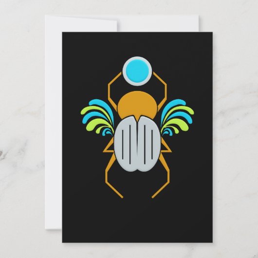 SCARAB uitnodiging - pas aan (Voorkant)