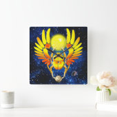 Scarab Vierkante Klok (Huis)