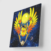 Scarab Vierkante Klok (Hoek)