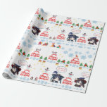 Scaramouche en Mona Pixel-Christmas-thema Cadeaupapier<br><div class="desc">Scaramouche en Mona Pixel-Christmas-thema Wrapping Paper Finish: Matte Wrapping Paper Zorg ervoor dat elk cadeau dat je geeft een laag liefde heeft door op maat gemaakt wikkelpapier te maken. Verkrijgbaar in vier soorten premium papier en verschillende vijf maten, ons inpakpapier heeft al uw cadeauverpakkingsbehoeften gedekt - omdat de presentatie net...</div>