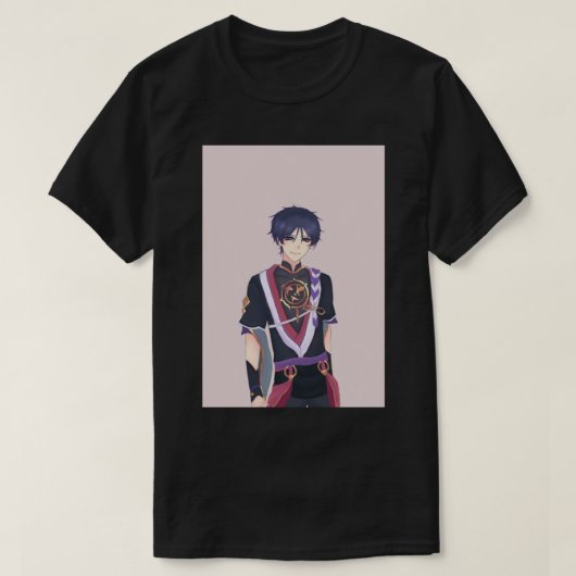 Scaramouche Genshin Impact T-shirt (Design voorkant)