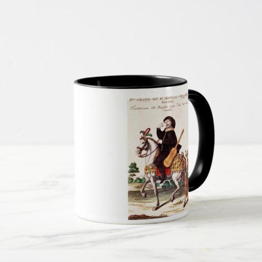 Scaramouche op Horseback Mok (Voorkant rechts)