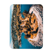 Scarborough Bluffs Canada gestiliseerd Magneet (Verticaal)