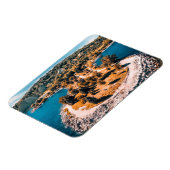 Scarborough Bluffs Canada gestiliseerd Magneet (Linkerzijde)