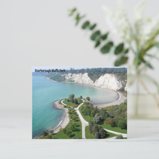 Scarborough Bluffs Park Briefkaart (Staand voorkant)