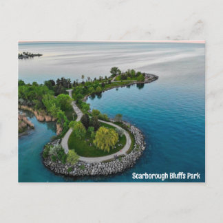 Scarborough Bluffs Park, ONTARIO, CANADA Briefkaart