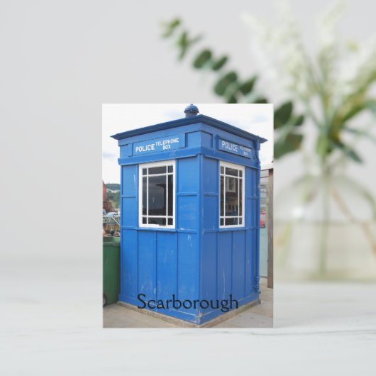 Scarborough Briefkaart (Staand voorkant)