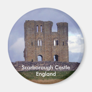 Scarborough Castle England magnet