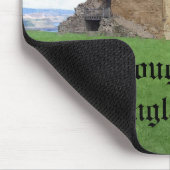 Scarborough Castle England mousemat Muismat (Hoek)