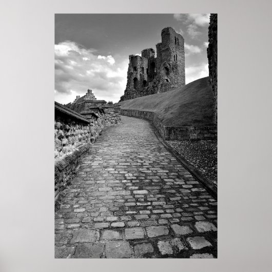 Scarborough Castle Poster (Voorkant)
