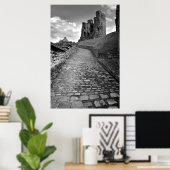 Scarborough Castle Poster (Thuiskantoor)